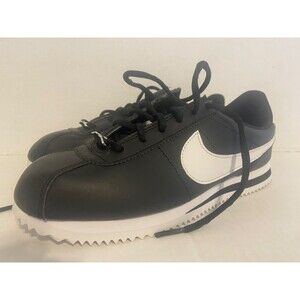Nike Cortez '72 Swoosh Black/White 904764-001 Youth Size 6.5Y Women’s 8